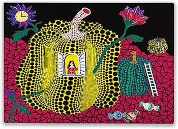 草間彌生　ジグソーパズル　1000ピース 71j+I7a1YqL._AC_UF350,